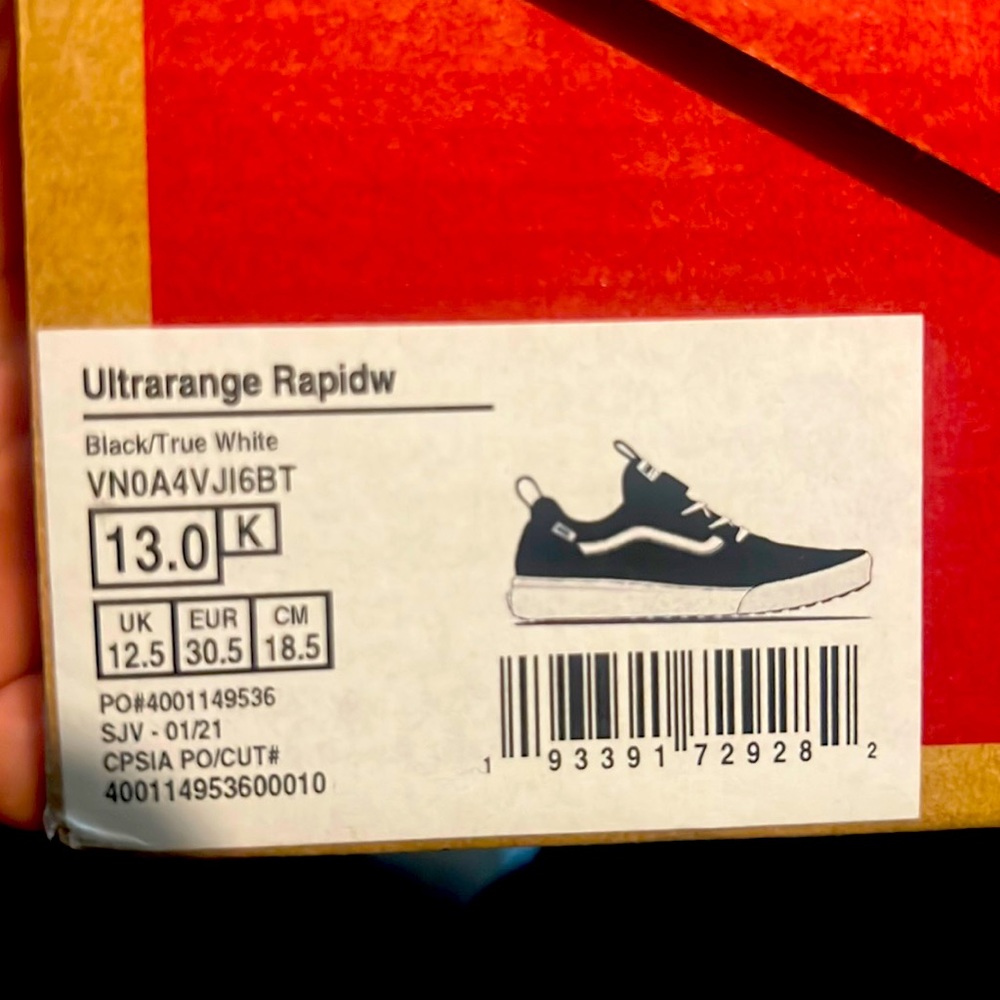 Brand new Vans